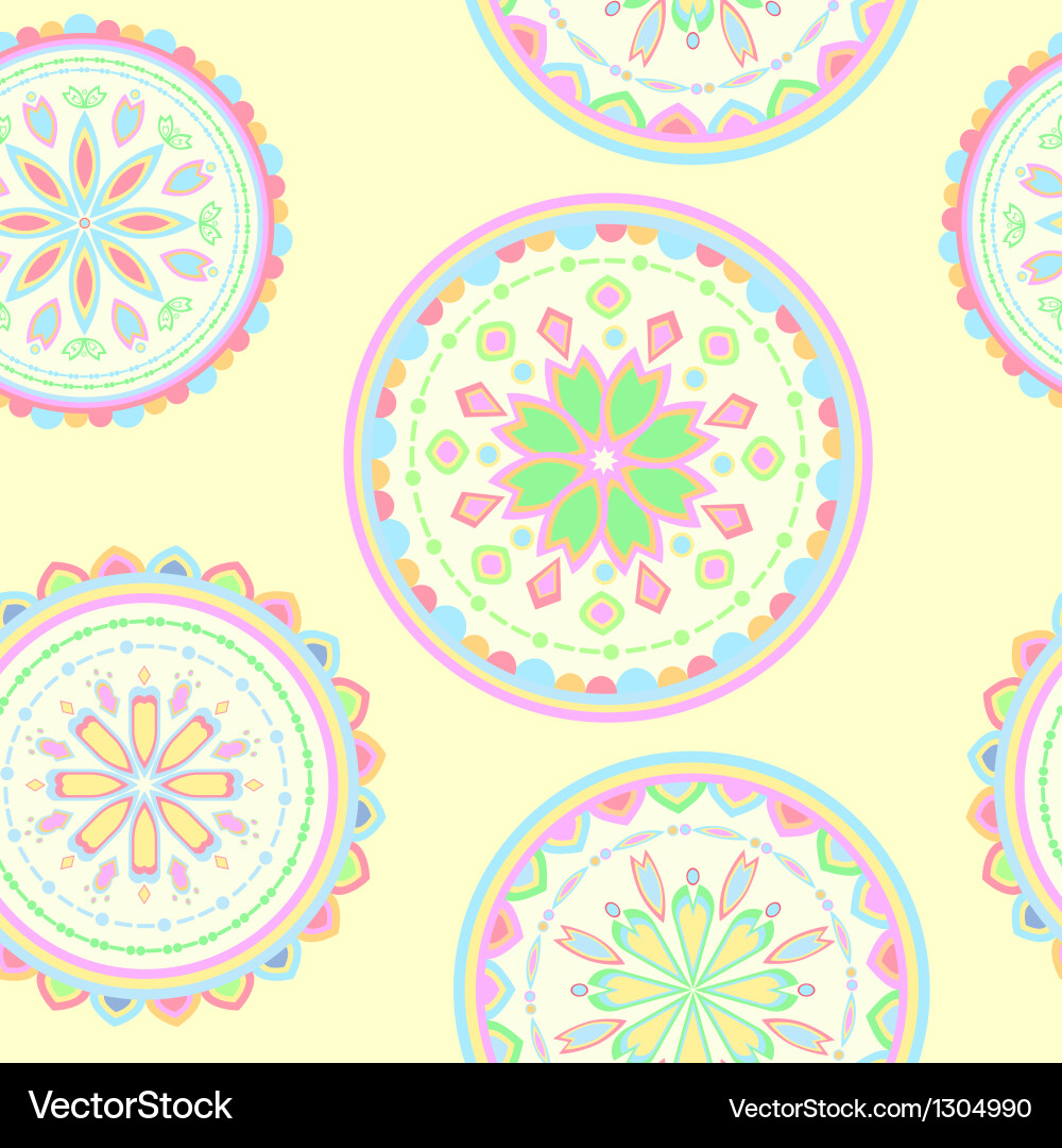 Abstract seamless pattern Vector Image