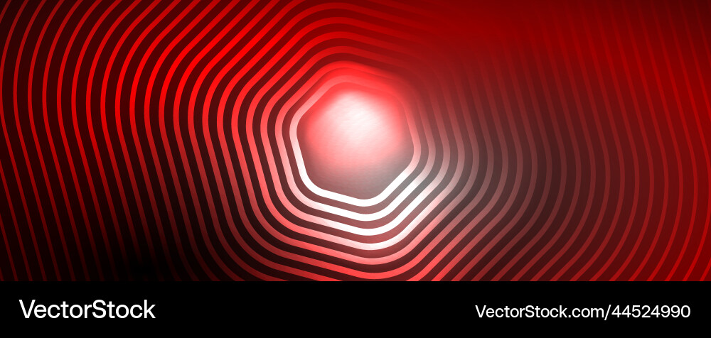 Techno shiny hexagons abstract background Vector Image