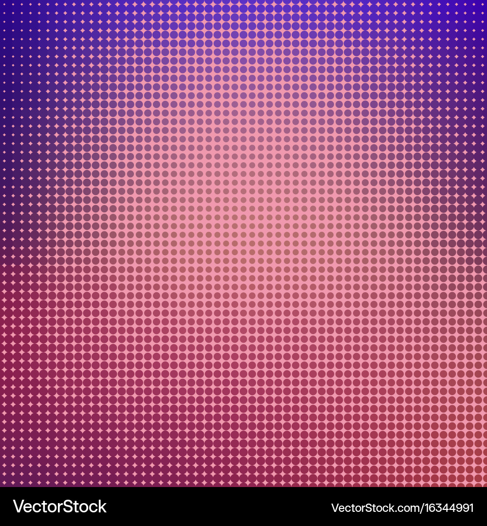 Abstract background with halftone effect vector image