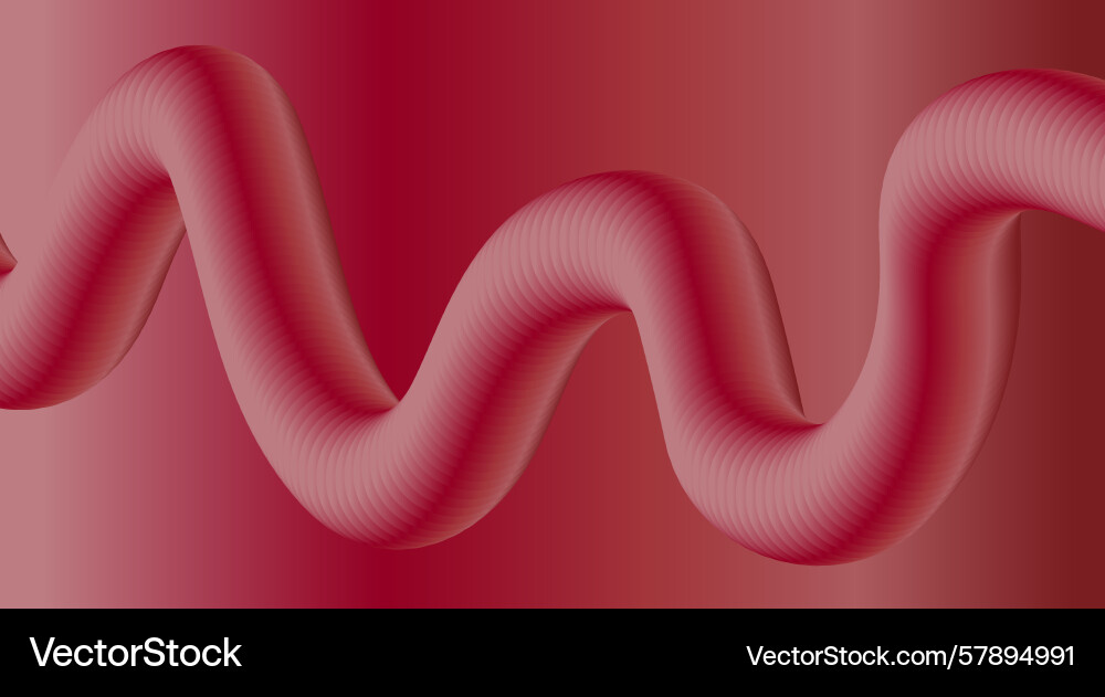 Blend flowing 3d red background abstract design Blend flowing 3d red background abstract design Vector Image