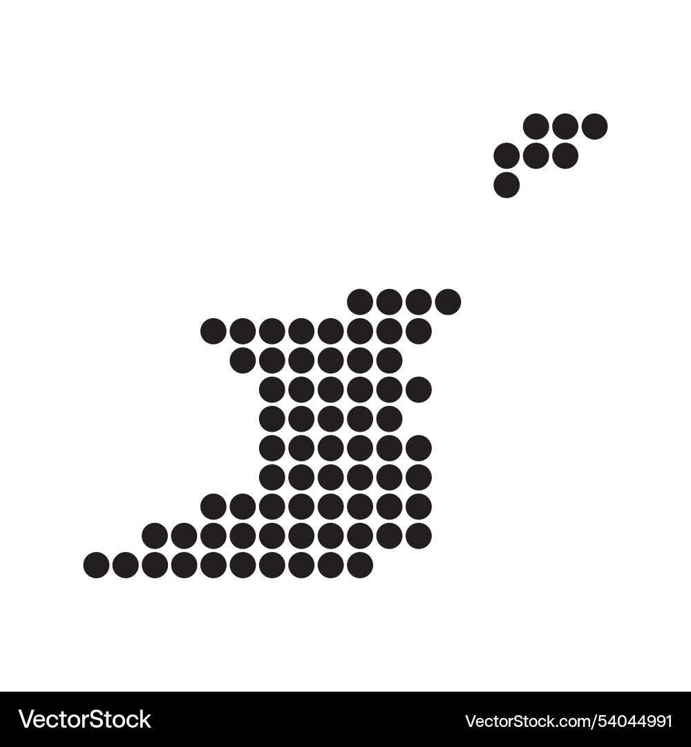 Trinidad und Tobago Karte Symbol Trinidad und Tobago Karte Symbol vektorbild