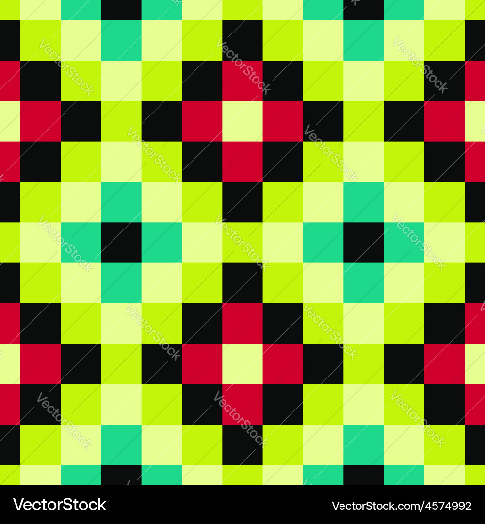 Geometric Checkered Pattern Background vector image