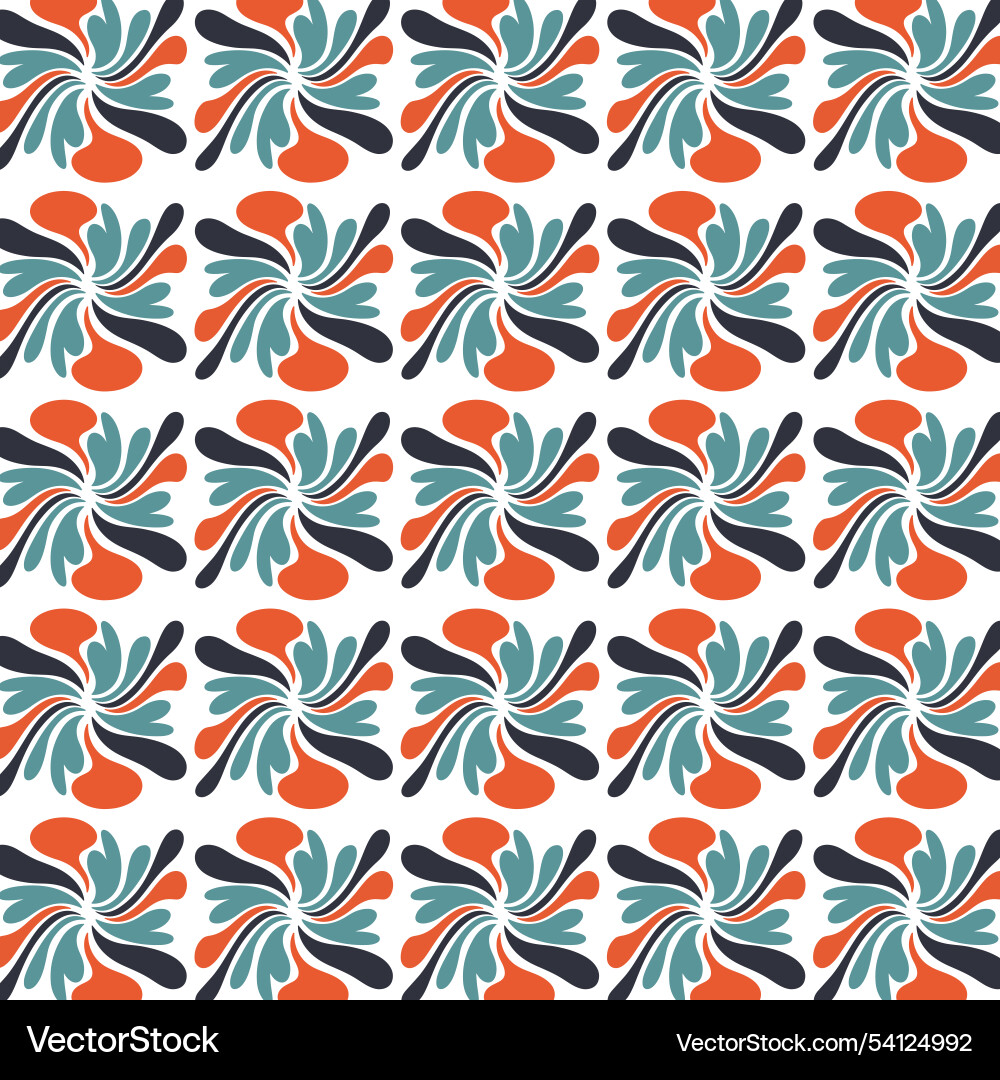Seamless background pattern abstract colorful irre Seamless background pattern abstract colorful irre vector image