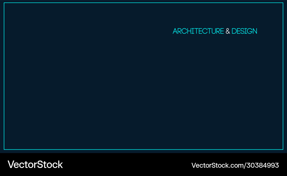 Architecture line background building Vector Image