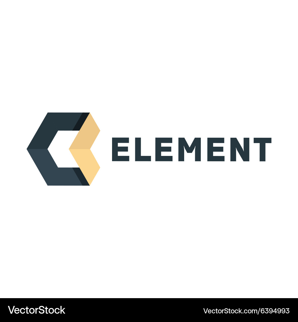 Flat Style Icon - Abstract Shape vector image