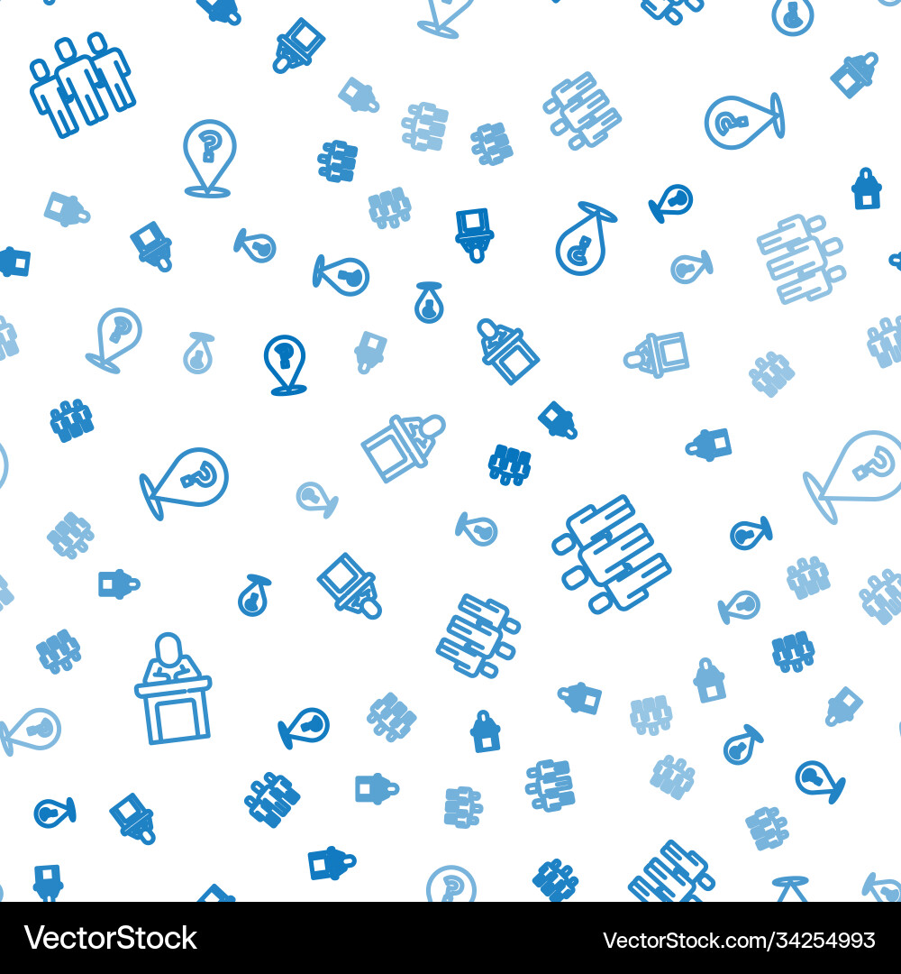 Set line speaker users group and question mark Set line speaker users group and question mark Vector Image