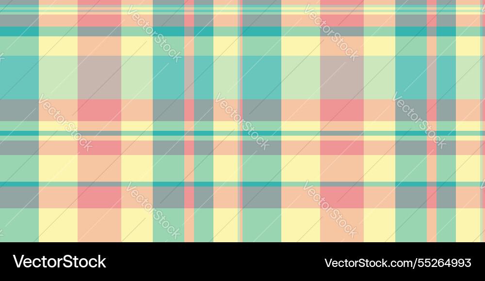 Upscale textile check pattern canvas tartan Vector Image