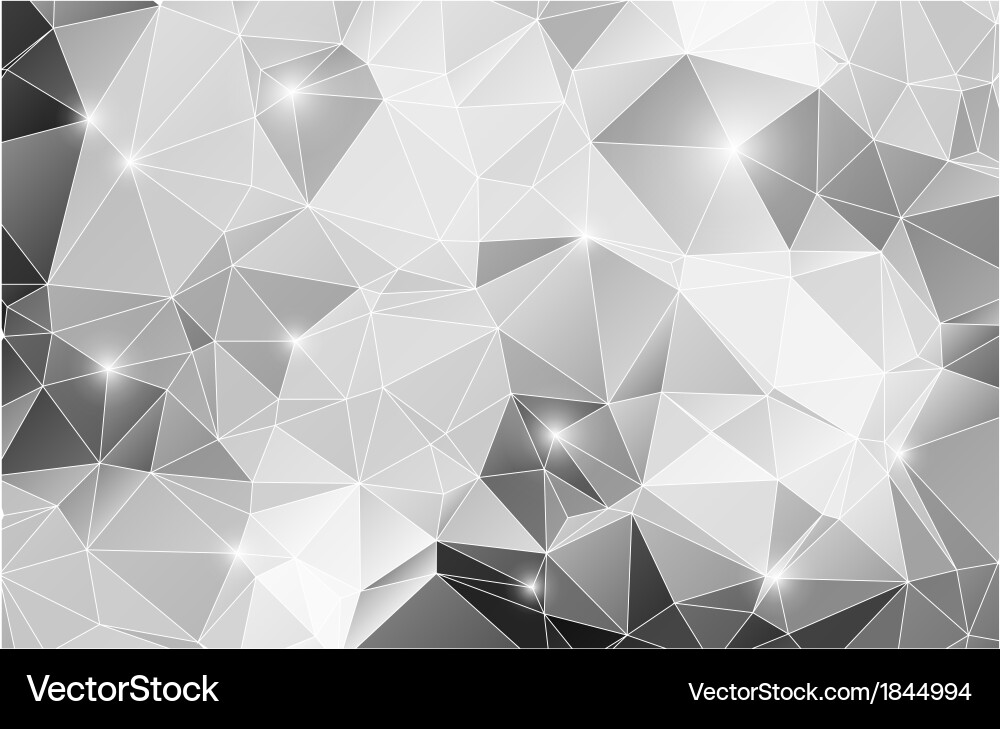 Abstract Shiny Polygon Background Vector Image