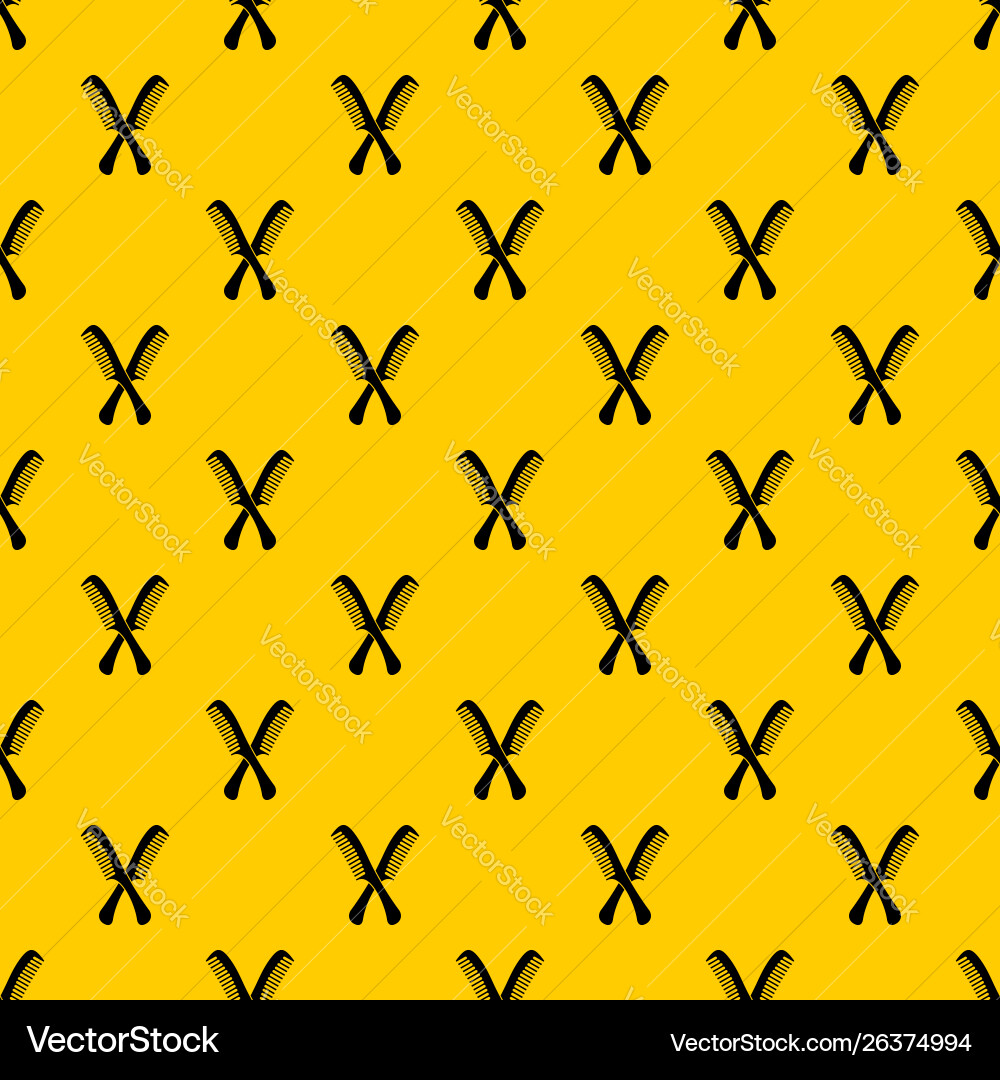 Combs pattern Combs pattern vector image