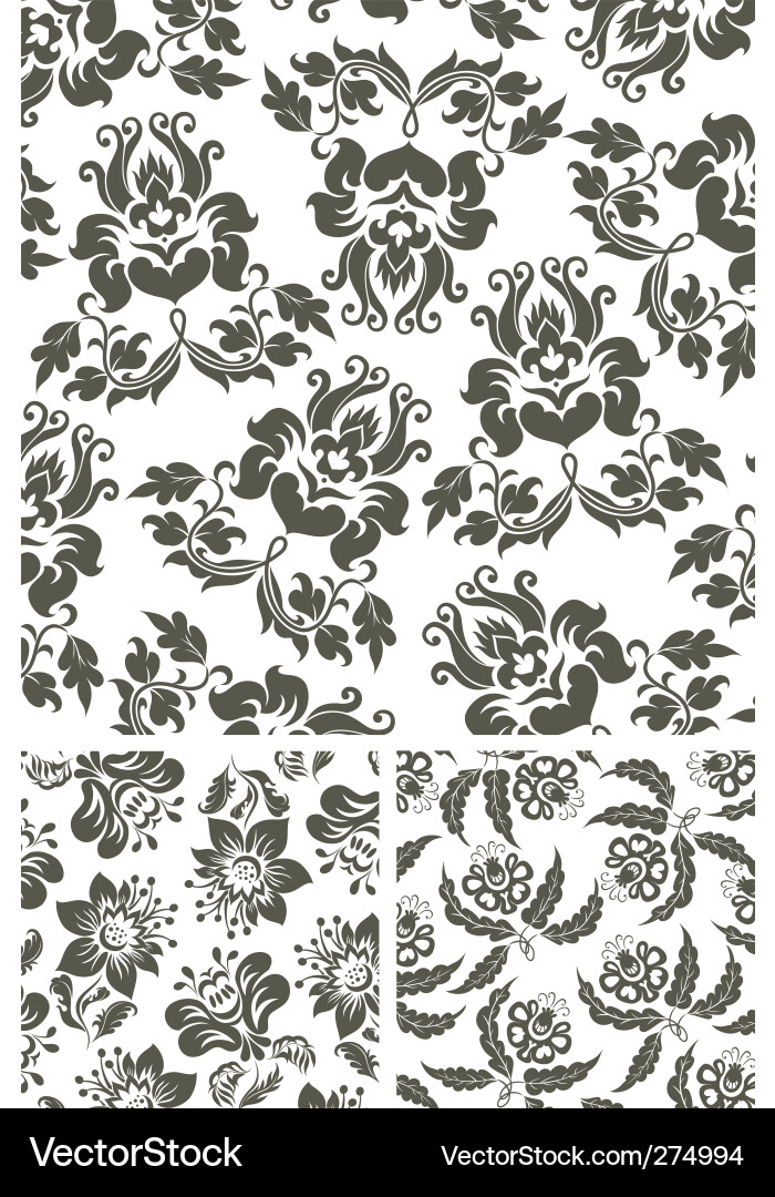 Elegant Floral Pattern Vector Image