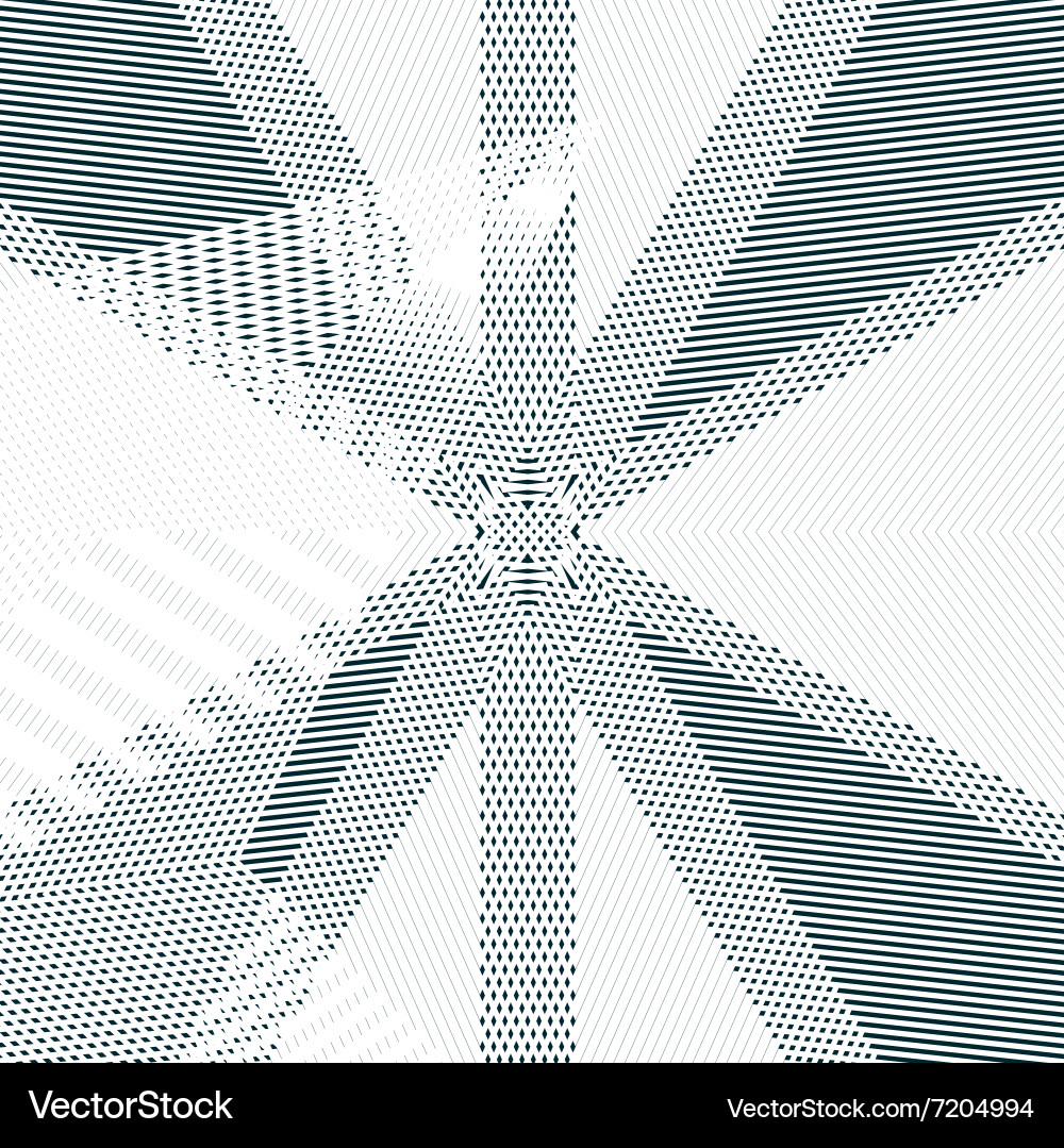 Moire style gradient optical pattern motion effect Vector Image