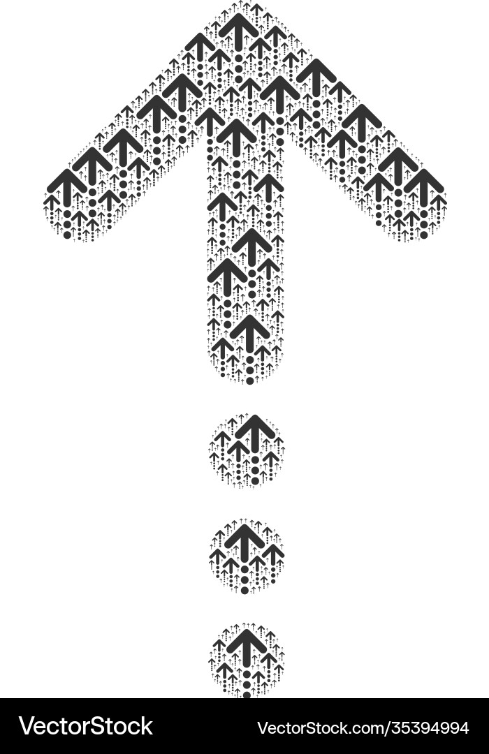 Send up recursion collage itself items Send up recursion collage itself items vector image