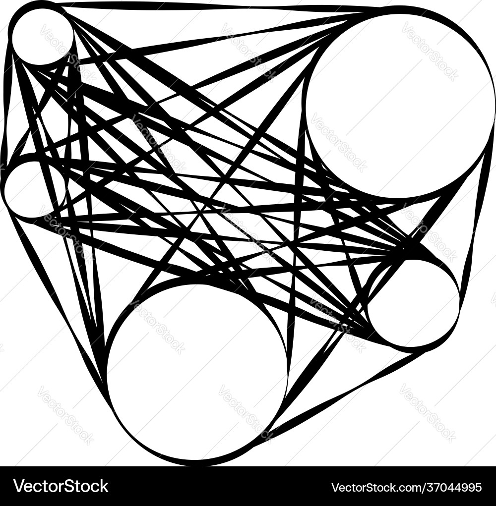 Abstract motif mandala shape design element Abstract motif mandala shape design element vector image