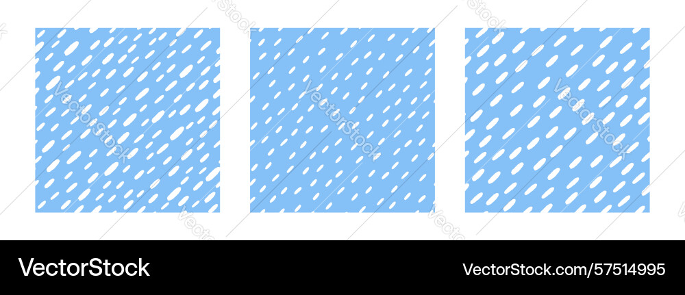 Simple rain pattern diagonal dashed lines rainy vector image