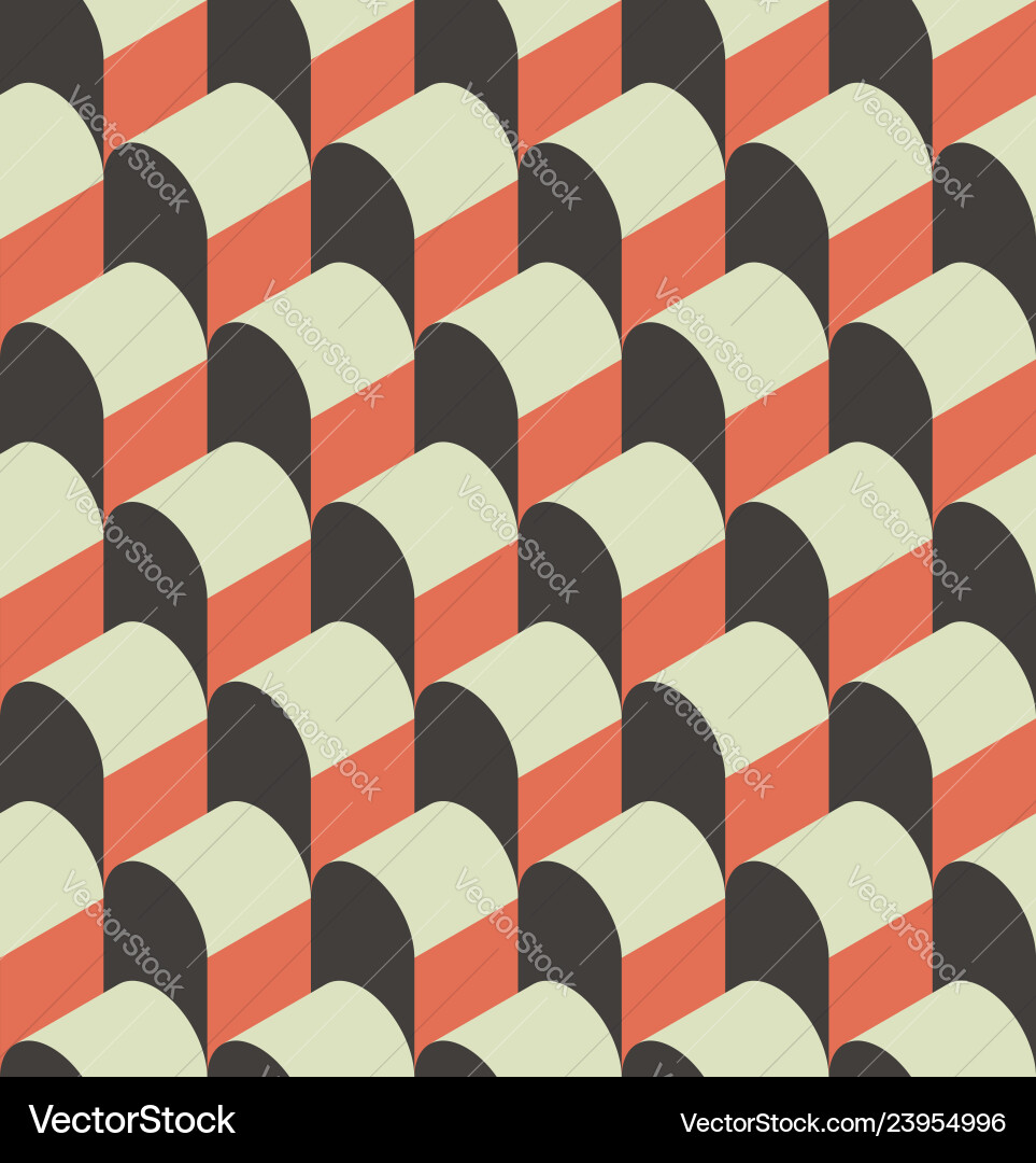 A seamless repeating geometric pattern Vector Image