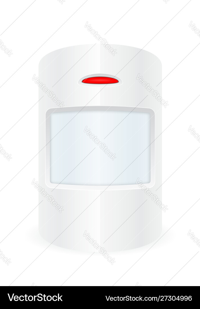 Motion Sensor Security System Vector Image