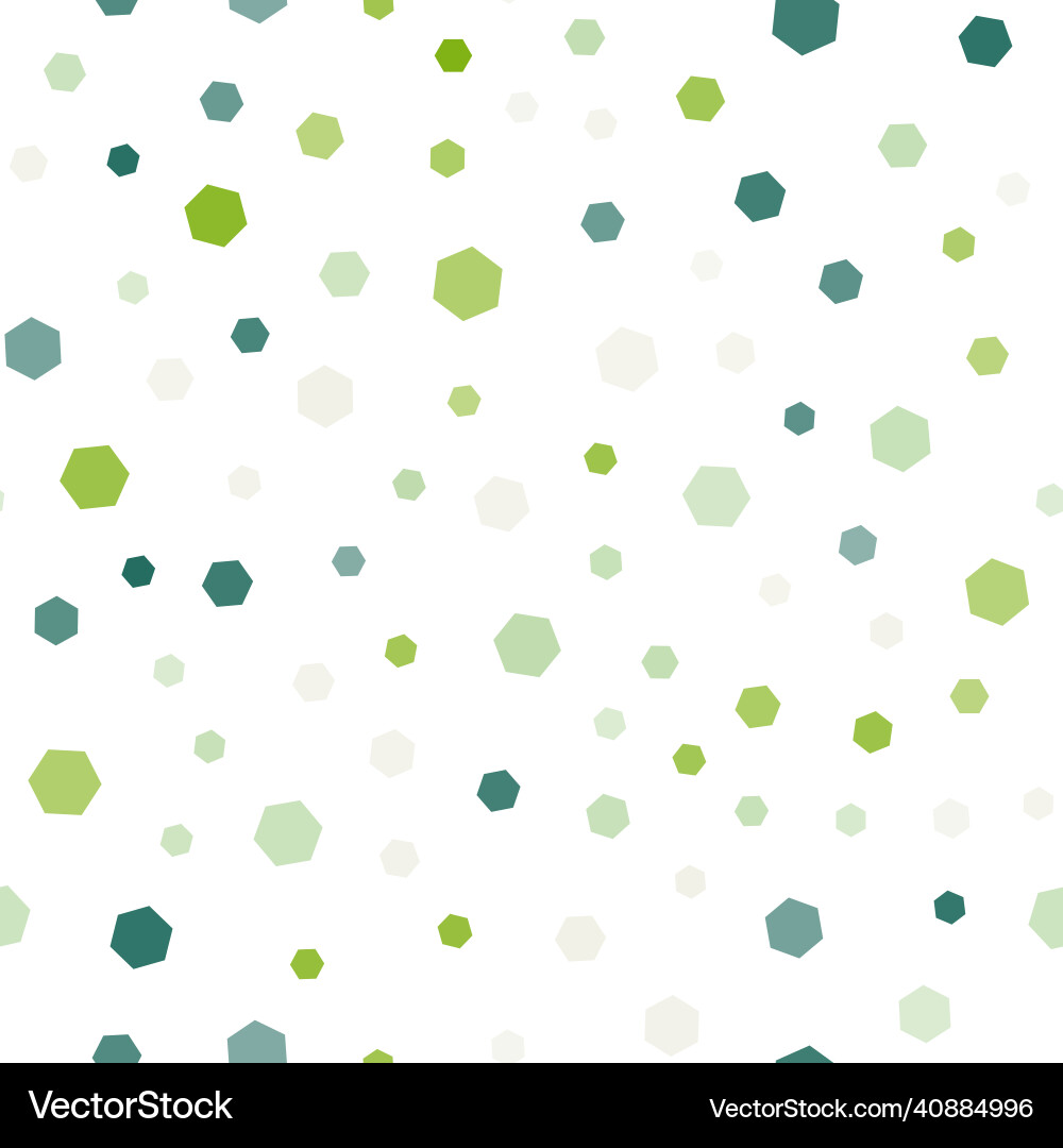 Seamless pattern with colorful hexagons Seamless pattern with colorful hexagons vector image
