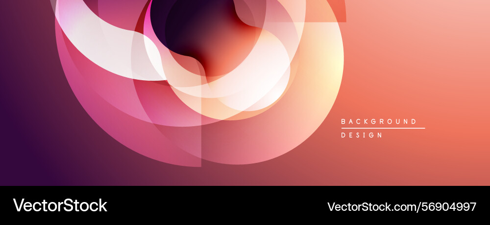 Abstract design features overlapping layers Abstract design features overlapping layers Vector Image