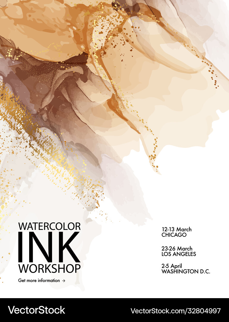 Abstract Resin Flow Background Vector Image