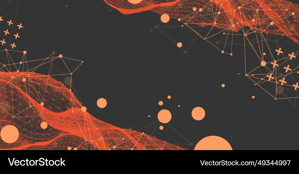Abstract wave is made in a frame style template Abstract wave is made in a frame style template vector image
