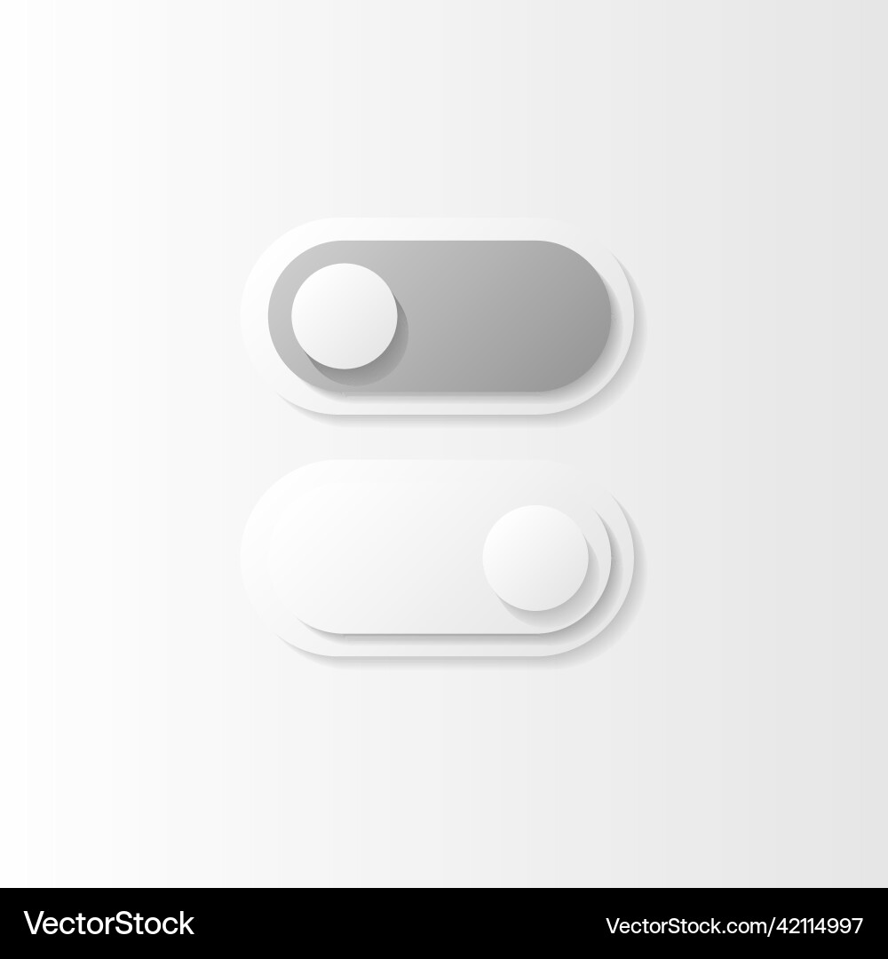 Black outline gradient buttons design Black outline gradient buttons design vector image