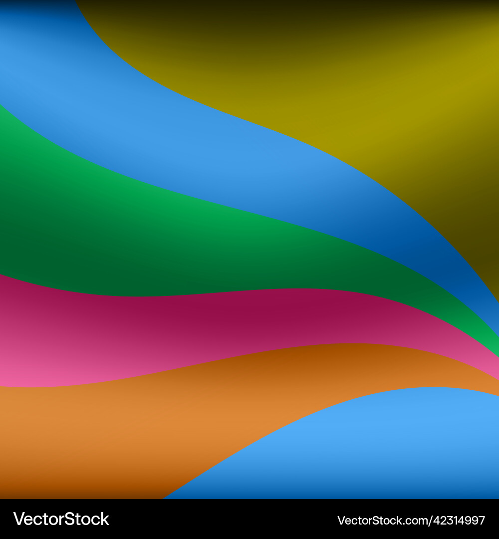 Wave raibow texture pattern design Vector Image