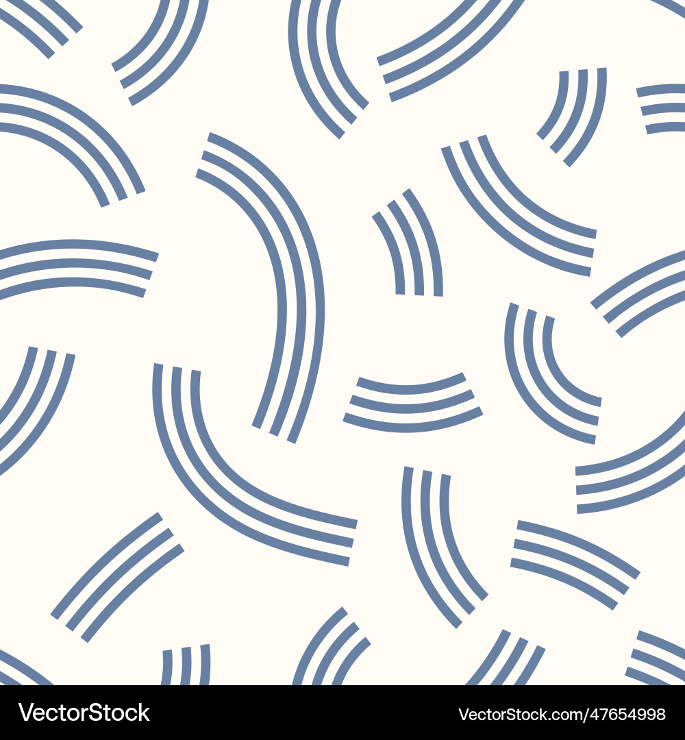 Abstract Curved Pattern Vector Image