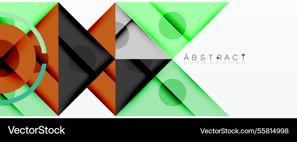 Abstract geometric composition with intersecting Abstract geometric composition with intersecting vector image