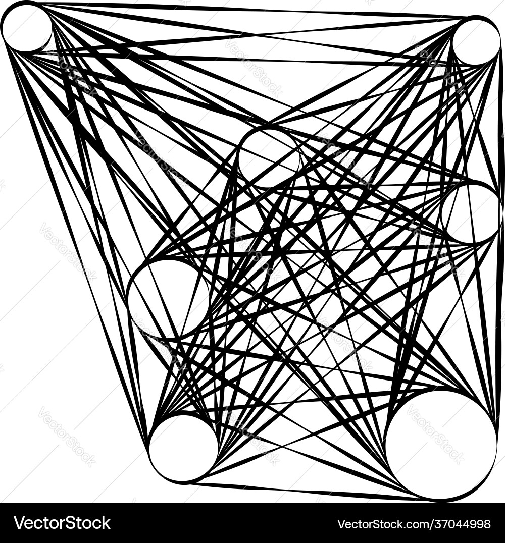 Abstract motif mandala shape design element Abstract motif mandala shape design element vector image
