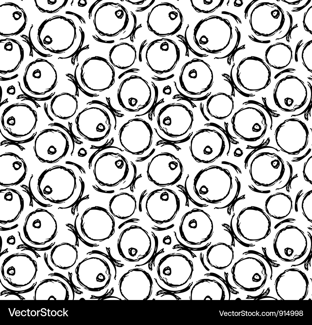 Circular Swirl Pattern Background vector image
