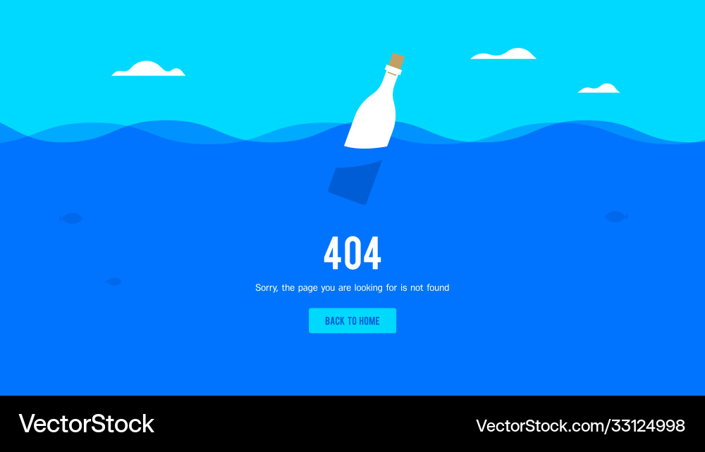 Error 404 page not found template with crane hook vector image