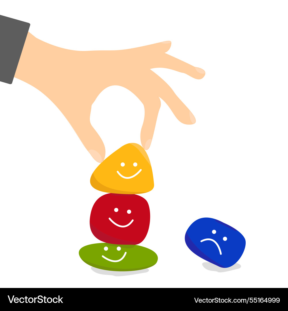 Concept of harmony and balance icon zen stones Concept of harmony and balance icon zen stones Vector Image