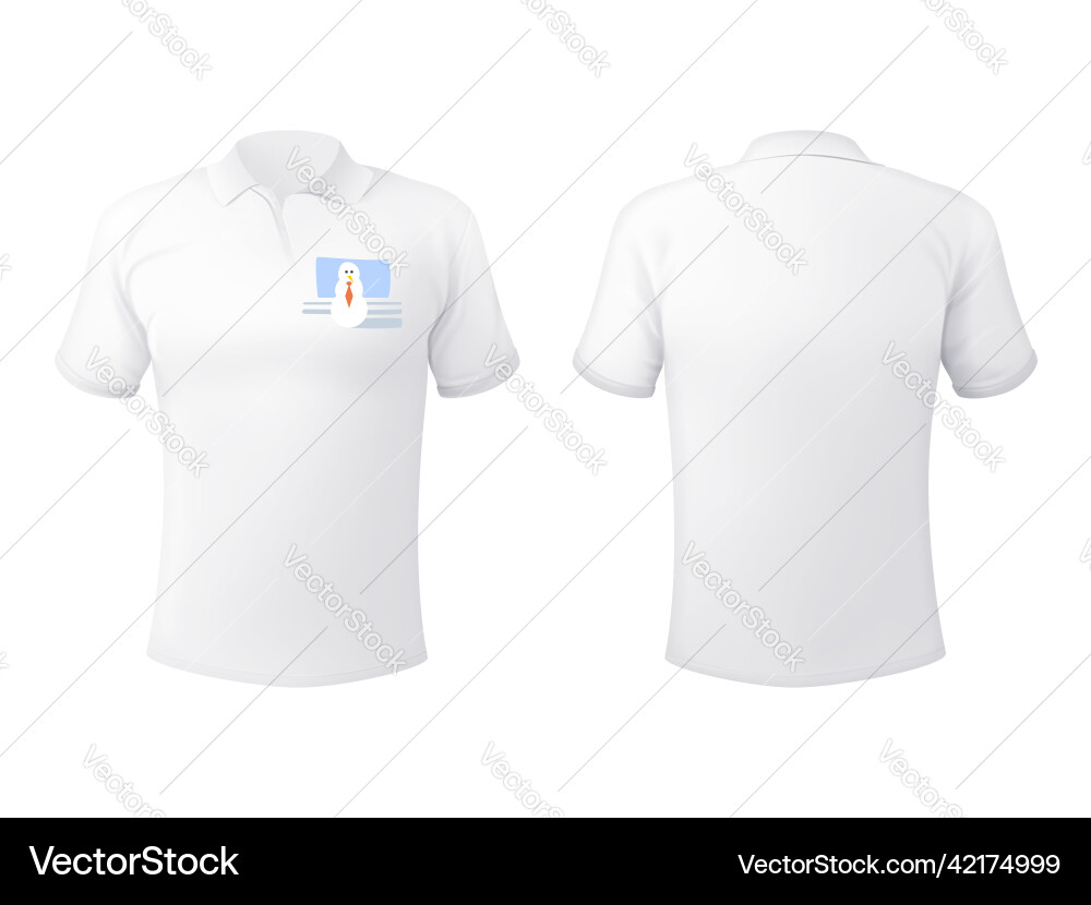 Polo in mesh gradient style editable color Polo in mesh gradient style editable color vector image