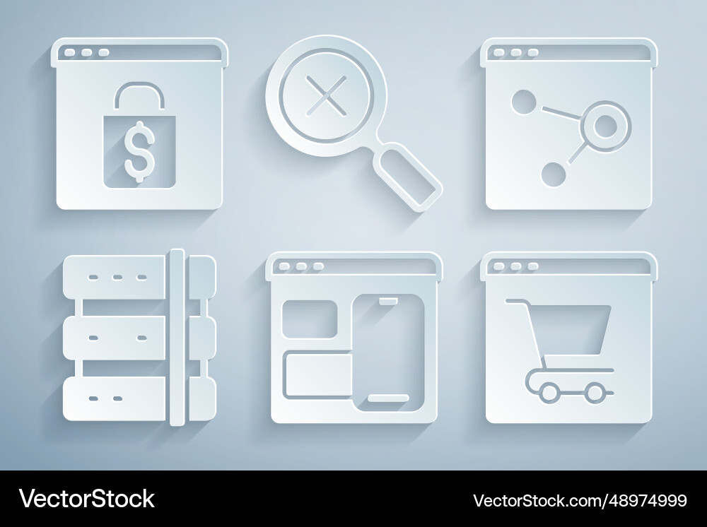 Web-Entwickler Programmiercode Browser-Fenster vektorbild