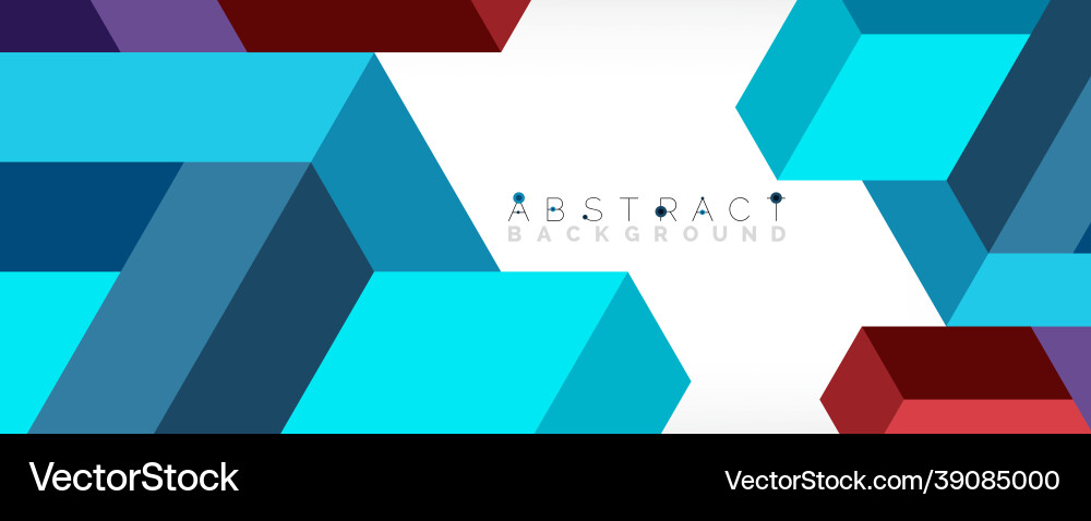 Abstract background 3d cubes cubic elements Abstract background 3d cubes cubic elements vector image