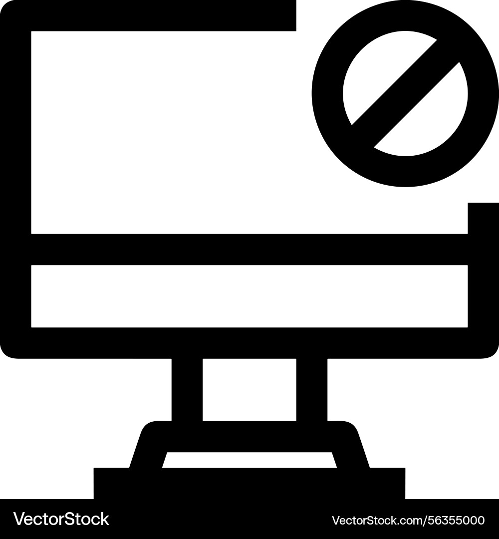 Computer icon symbol image Computer icon symbol image Vector Image