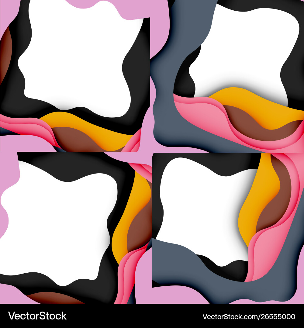 Decorative background abstract web Vector Image