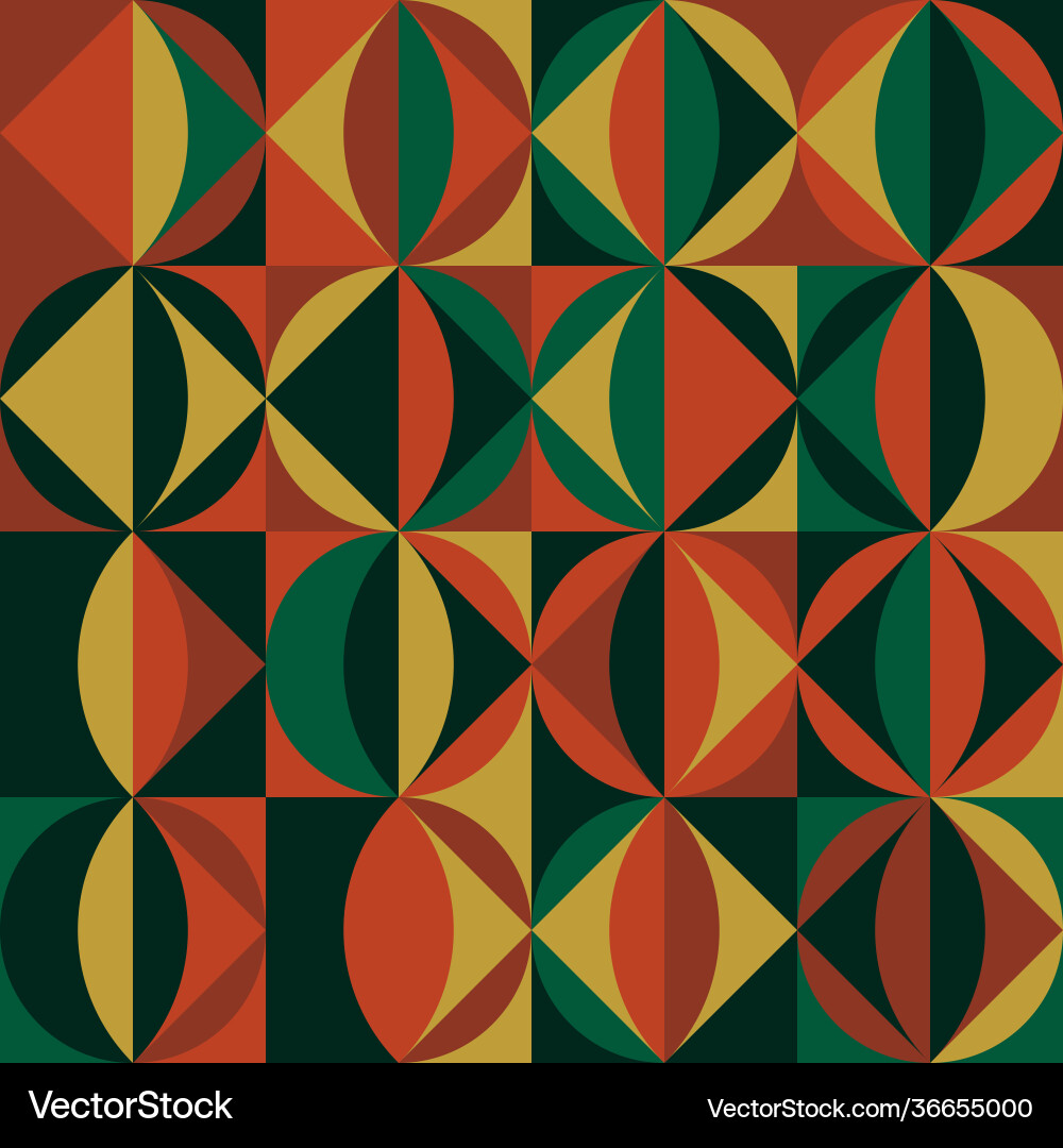 Geometric Shape Pattern vector image