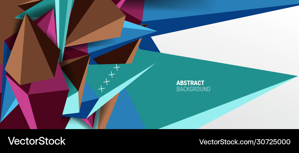 Trendy simple triangle abstract background Trendy simple triangle abstract background Vector Image