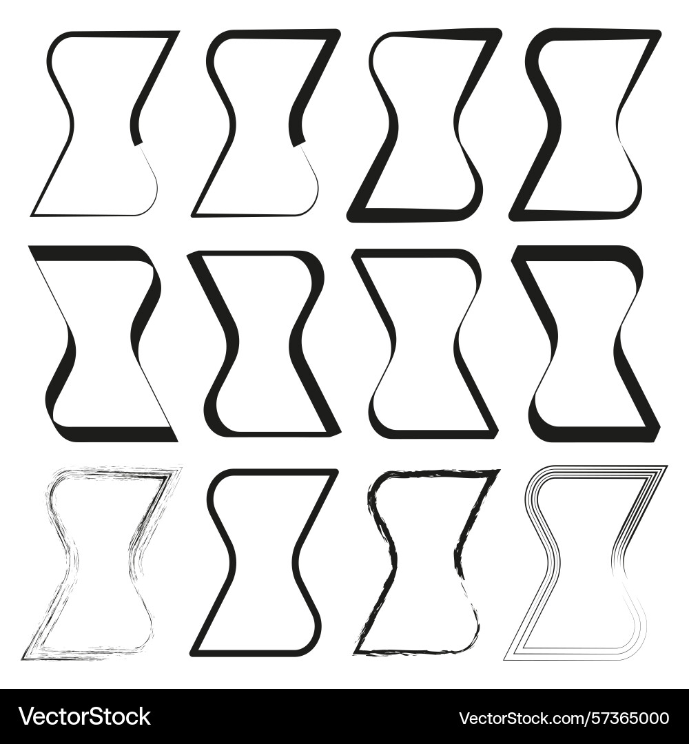 Zigzag icon pattern sharp angle symbol black vector image