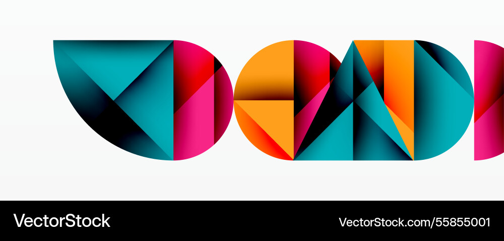 Abstract geometric pattern with intersecting Abstract geometric pattern with intersecting vector image