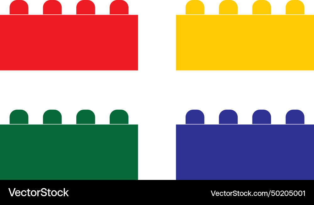 Building block icon Vector Image