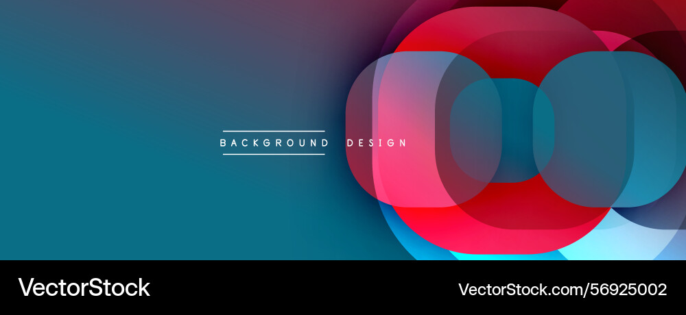 Abstract design features overlapping circles Abstract design features overlapping circles vector image