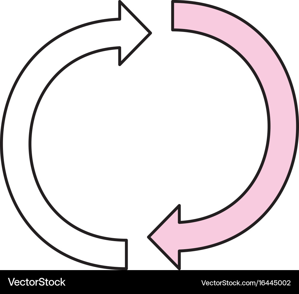 Arrow pointer symbol vector image
