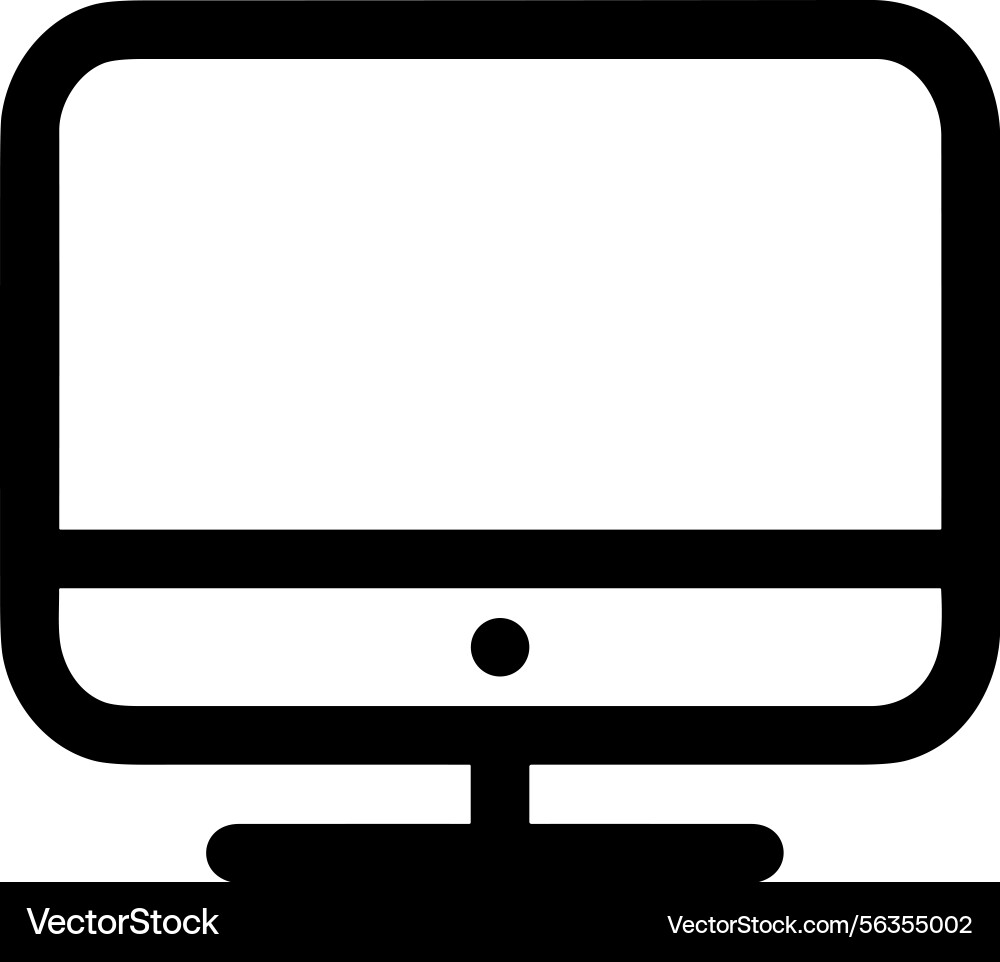 Computer icon symbol image Computer icon symbol image Vector Image