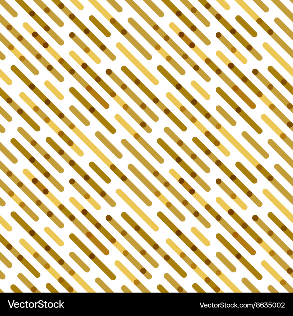 Golden Diagonal Lines Background vector image