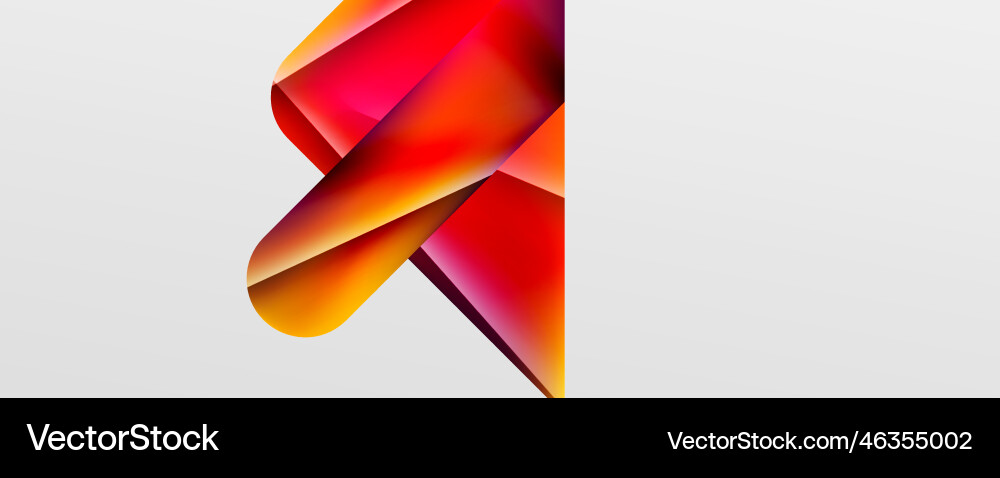 Triangle fluid color gradient abstract background Triangle fluid color gradient abstract background vector image
