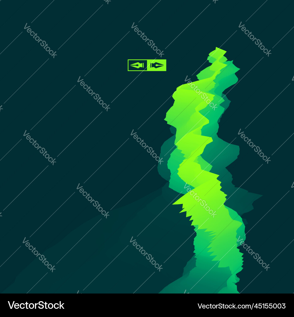 Abstract background dynamic effect futuristic vector image