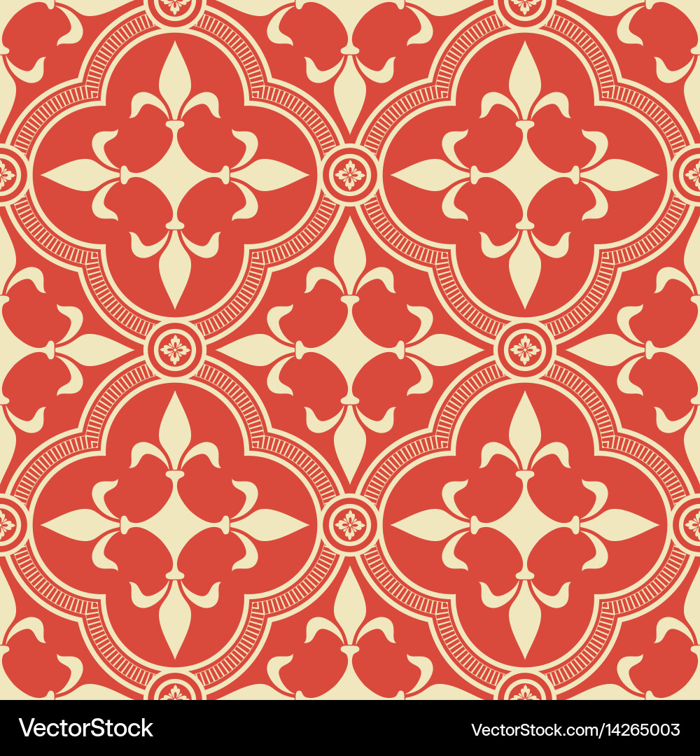 Elegant Damask Pattern Vector Image