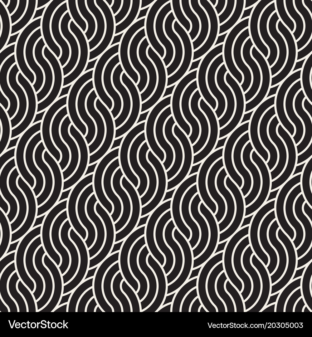 Striped Abstract Pattern Vector Image